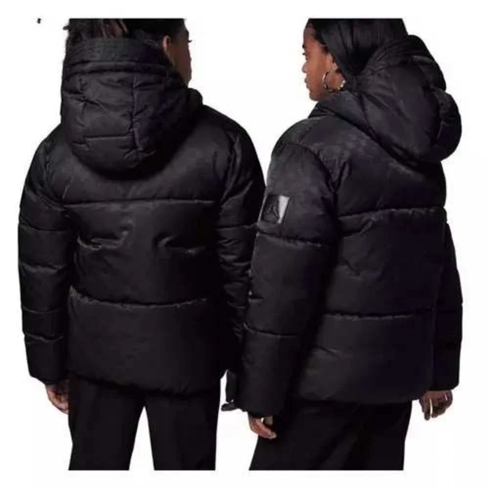 Jordan Unisex Puffer Jacket Black Winter‎ Size M (10-12) NWT